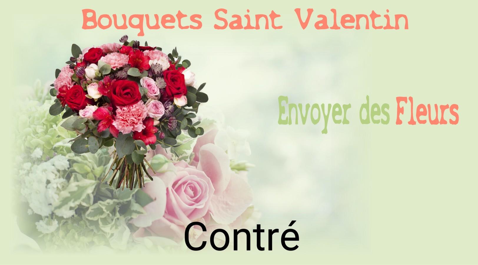 Roses de Saint-Valentin livrées à Contré
